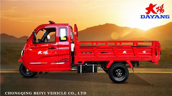 Heavy Load  Closed Cabin Tricycle T7